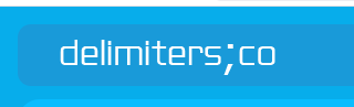 Delimiters.co