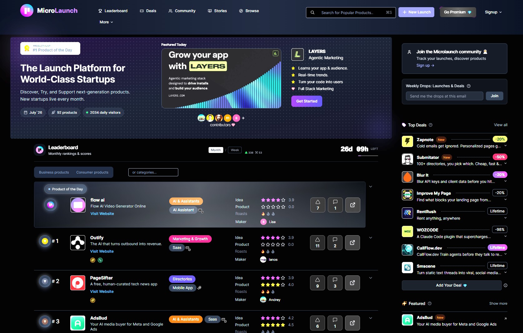 MicroLaunch screenshot
