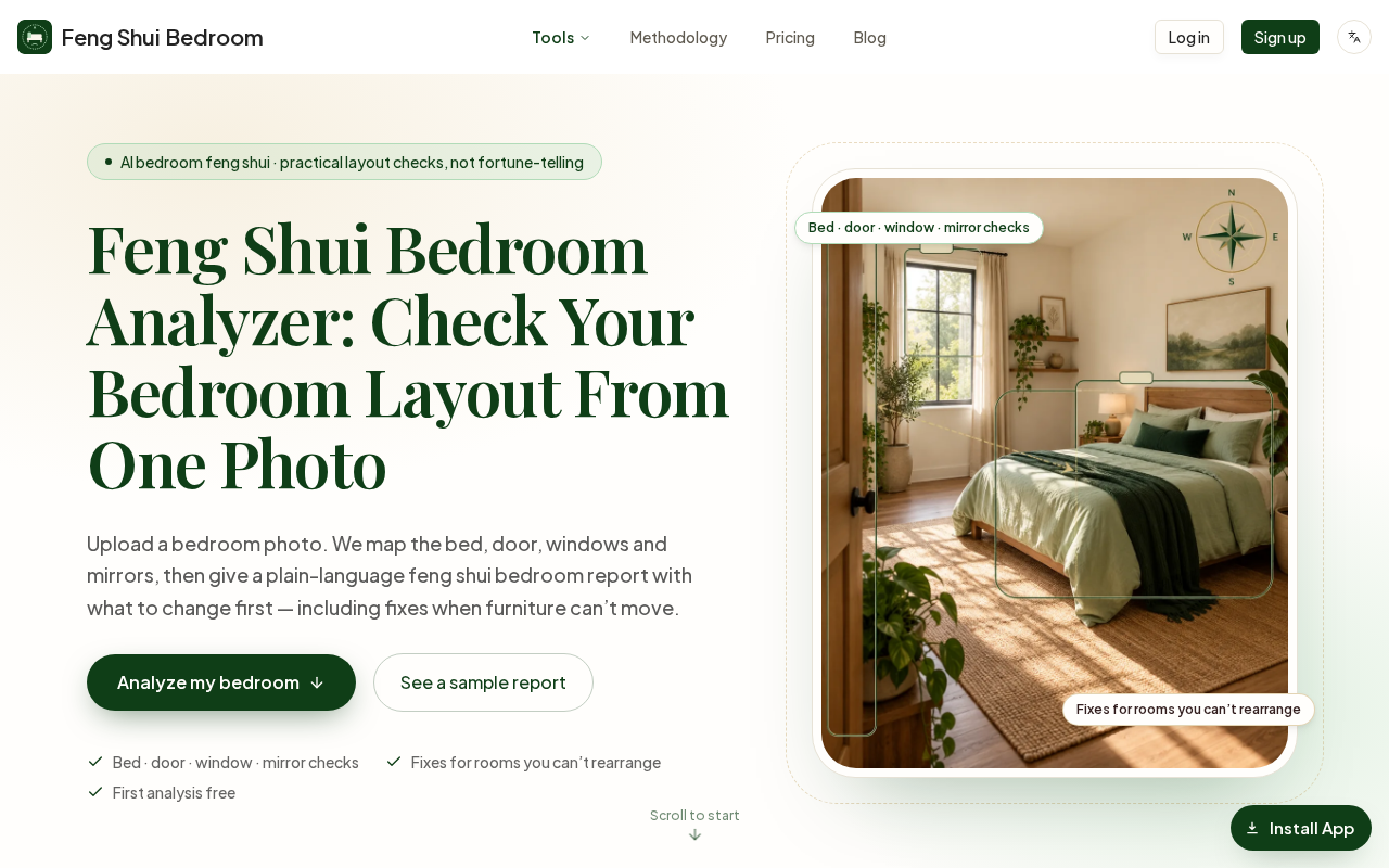 Feng Shui Bedroom screenshot